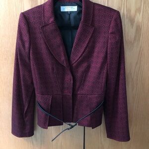 Tahari lined suit